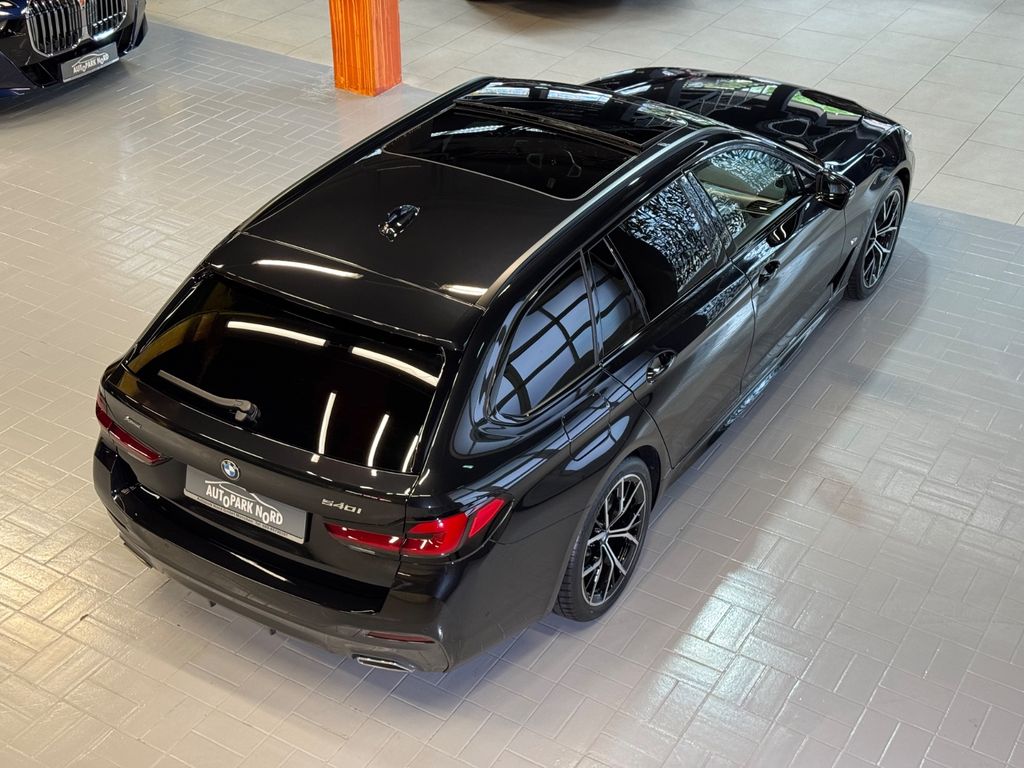 BMW 540 2024 г. Чёрный, пробег 45000 км