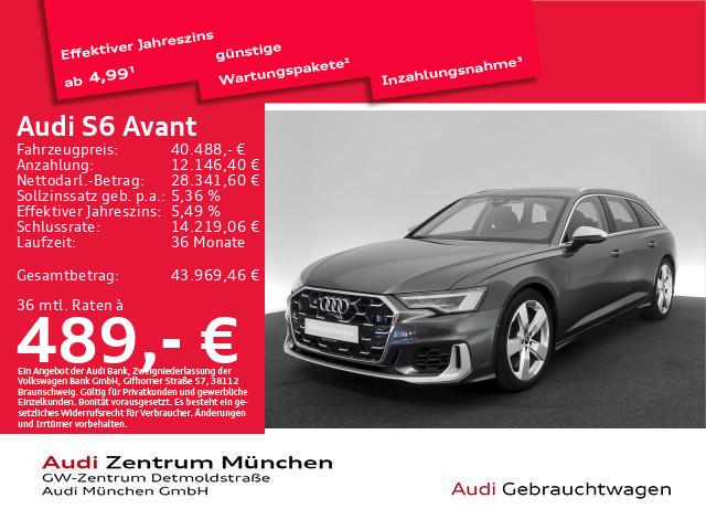 Audi S6 2024 г. Серый, пробег 48984 км