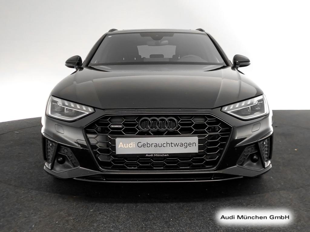 Audi A4 2023 г. Чёрный, пробег 47747 км