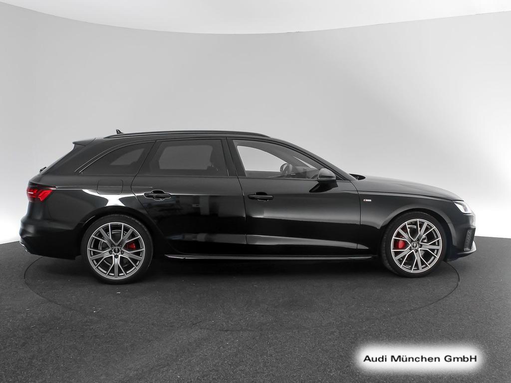 Audi A4 2023 г. Чёрный, пробег 47747 км