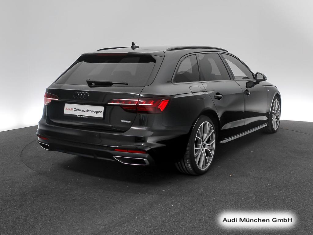 Audi A4 2023 г. Чёрный, пробег 47747 км
