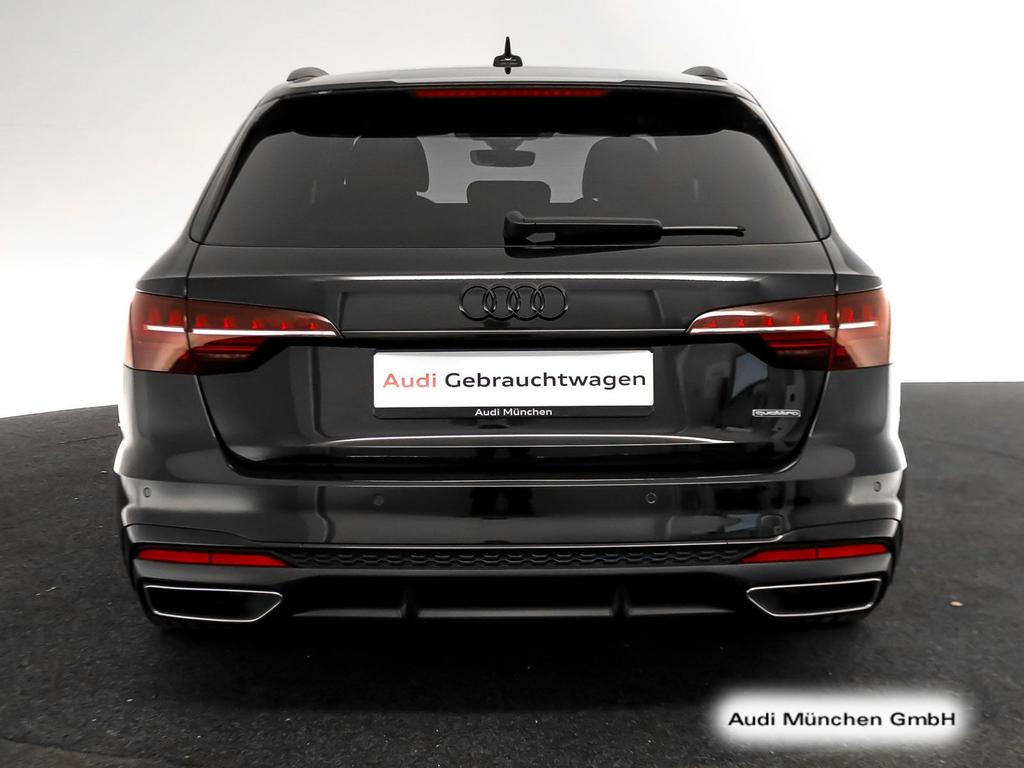 Audi A4 2023 г. Чёрный, пробег 47747 км