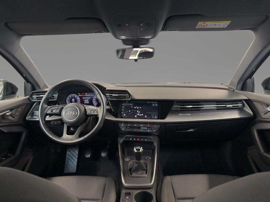 Audi A3 2023 г. Чёрный, пробег 38808 км
