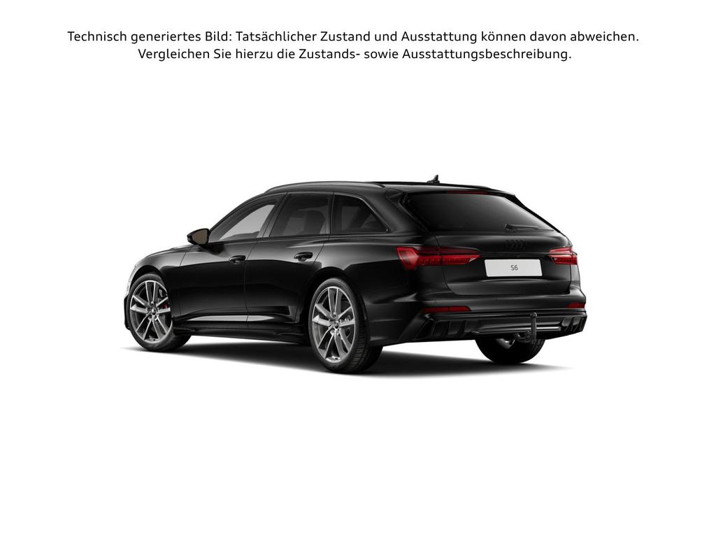 Audi S6 2024 г. Чёрный, пробег 34641 км
