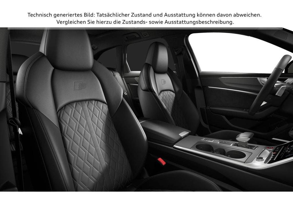 Audi S6 2024 г. Чёрный, пробег 34641 км