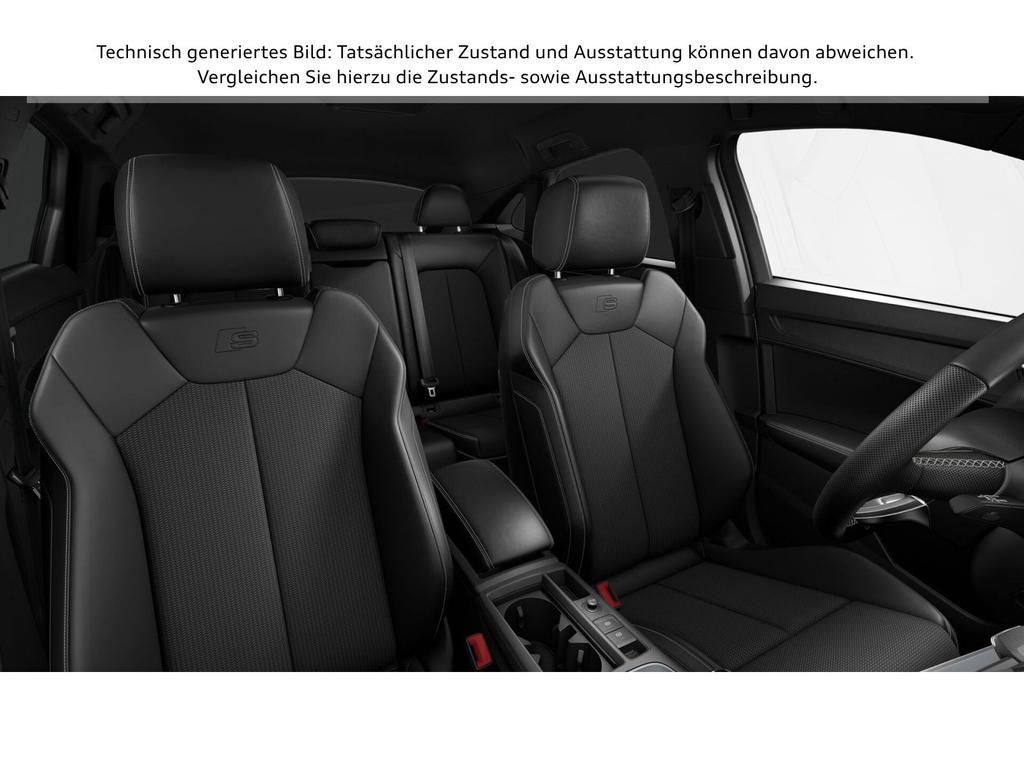 Audi Q3 2023 г. Чёрный, пробег 44849 км