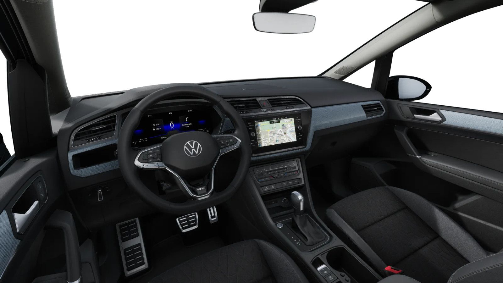 Volkswagen Touran 2025 г. Серебристый, пробег 23895 км