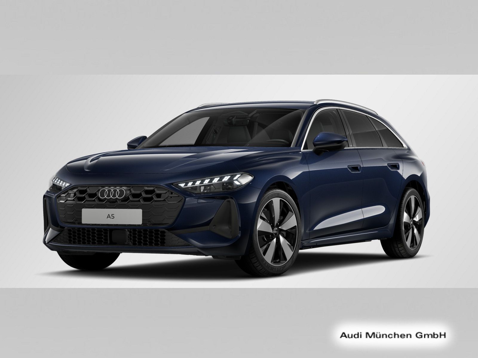 Audi A5 2025 г. Синий, пробег 8987 км