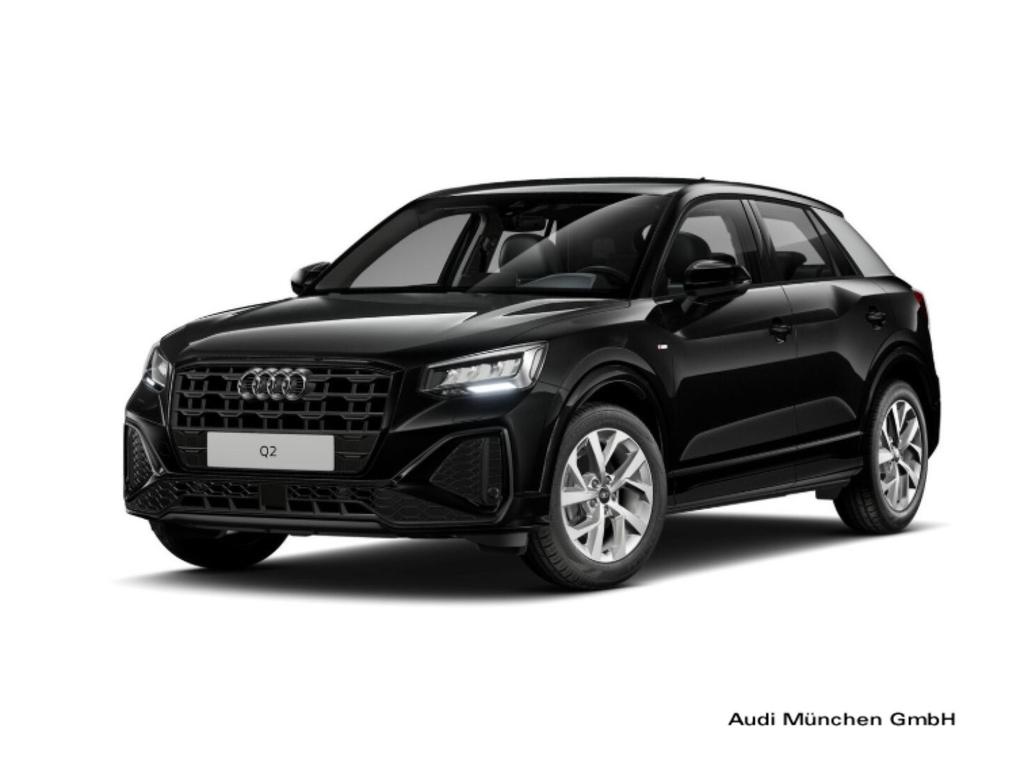 Audi Q2 2023 г. Чёрный, пробег 40957 км