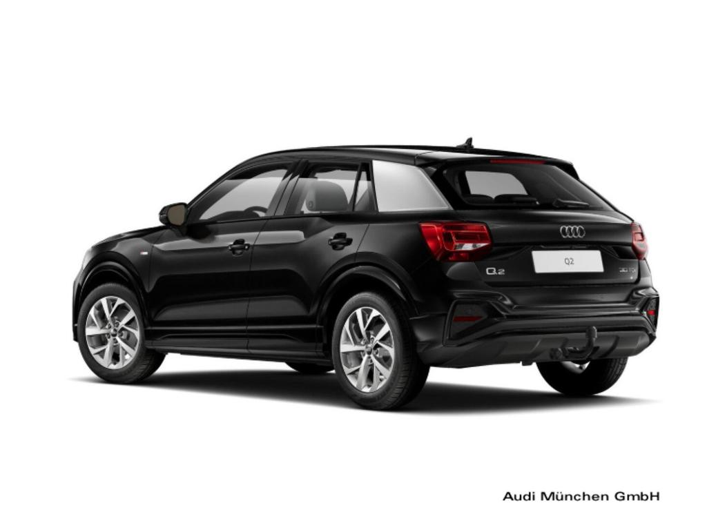 Audi Q2 2023 г. Чёрный, пробег 40957 км