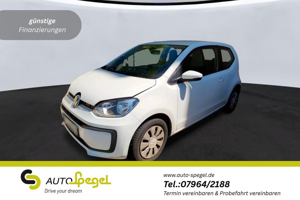 Volkswagen up! 2021 г. Белый, пробег 45200 км