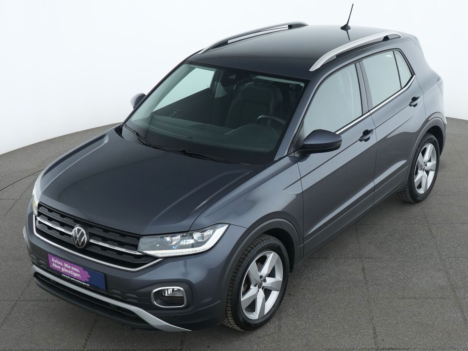 Volkswagen T-Cross 2022 г. Серый, пробег 38377 км