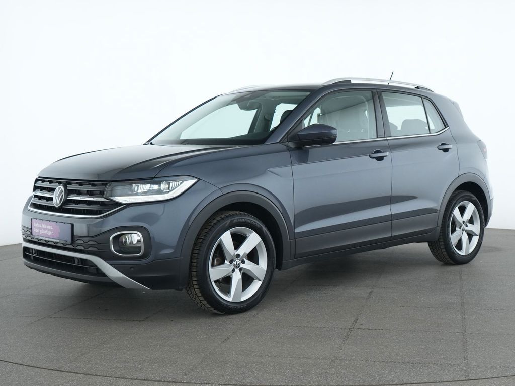 Volkswagen T-Cross 2022 г. Серый, пробег 38377 км