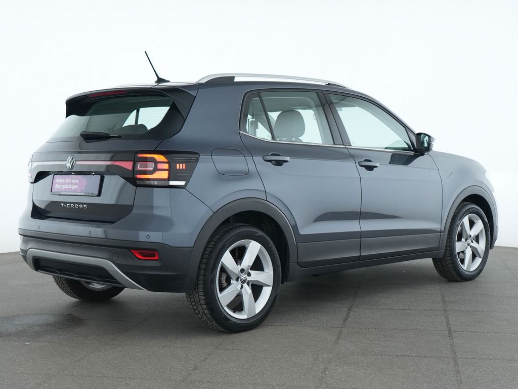 Volkswagen T-Cross 2022 г. Серый, пробег 38377 км