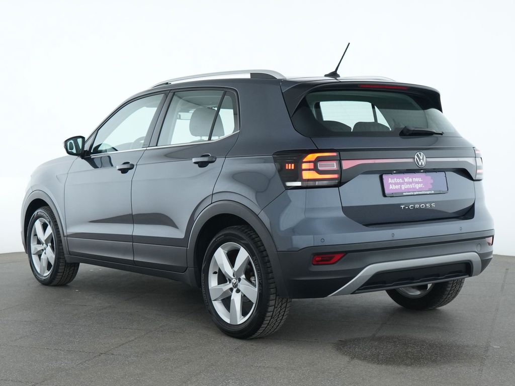 Volkswagen T-Cross 2022 г. Серый, пробег 38377 км