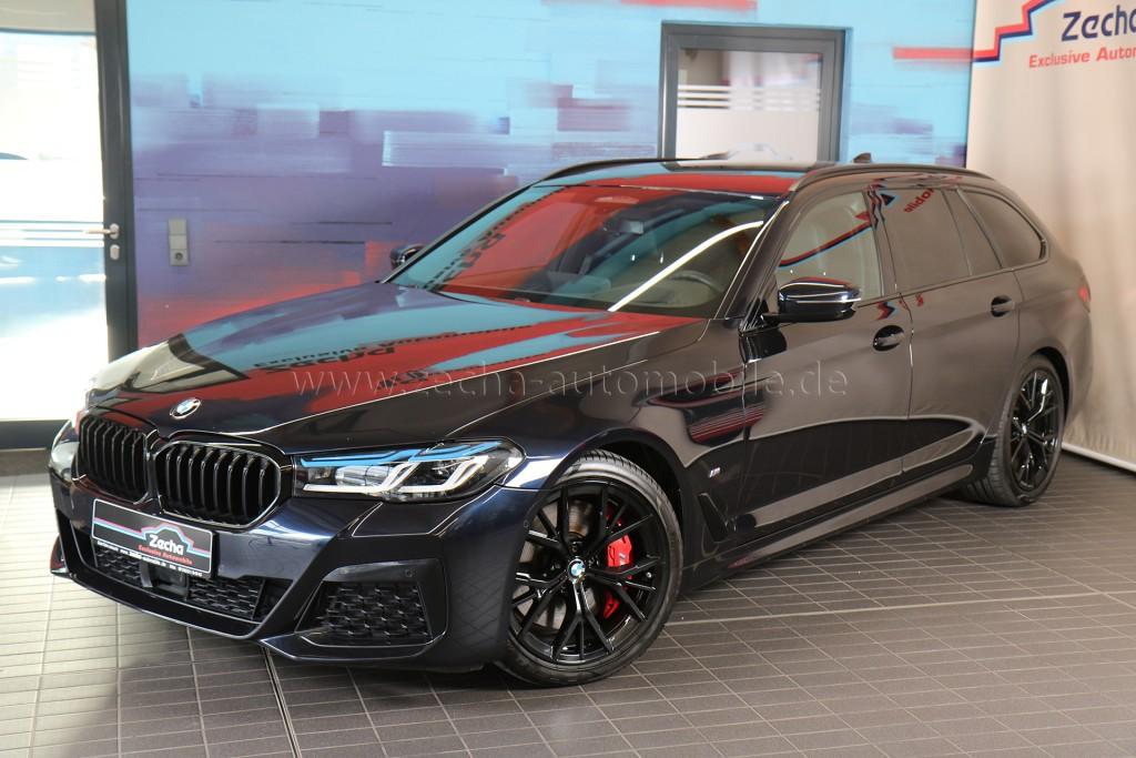 BMW 530 2022 г. Чёрный, пробег 46800 км