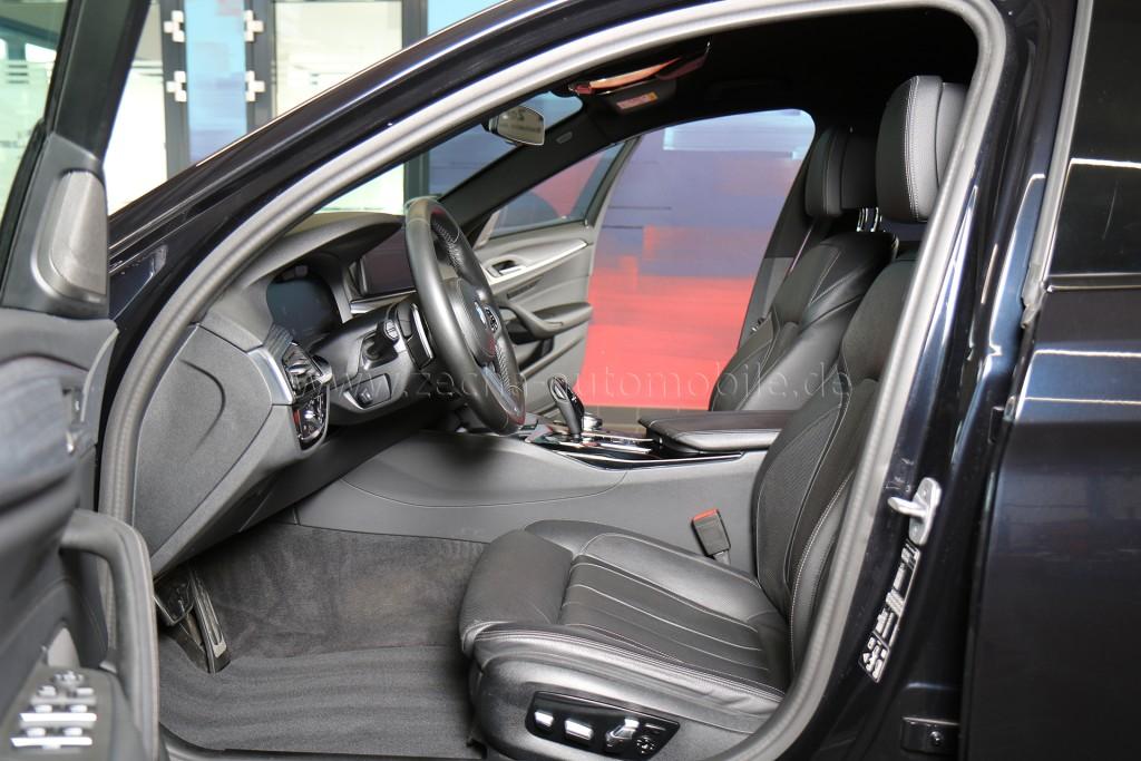 BMW 530 2022 г. Чёрный, пробег 46800 км