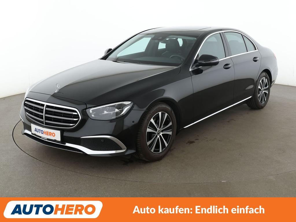 Mercedes-Benz E 220 2022 г. Чёрный, пробег 31188 км