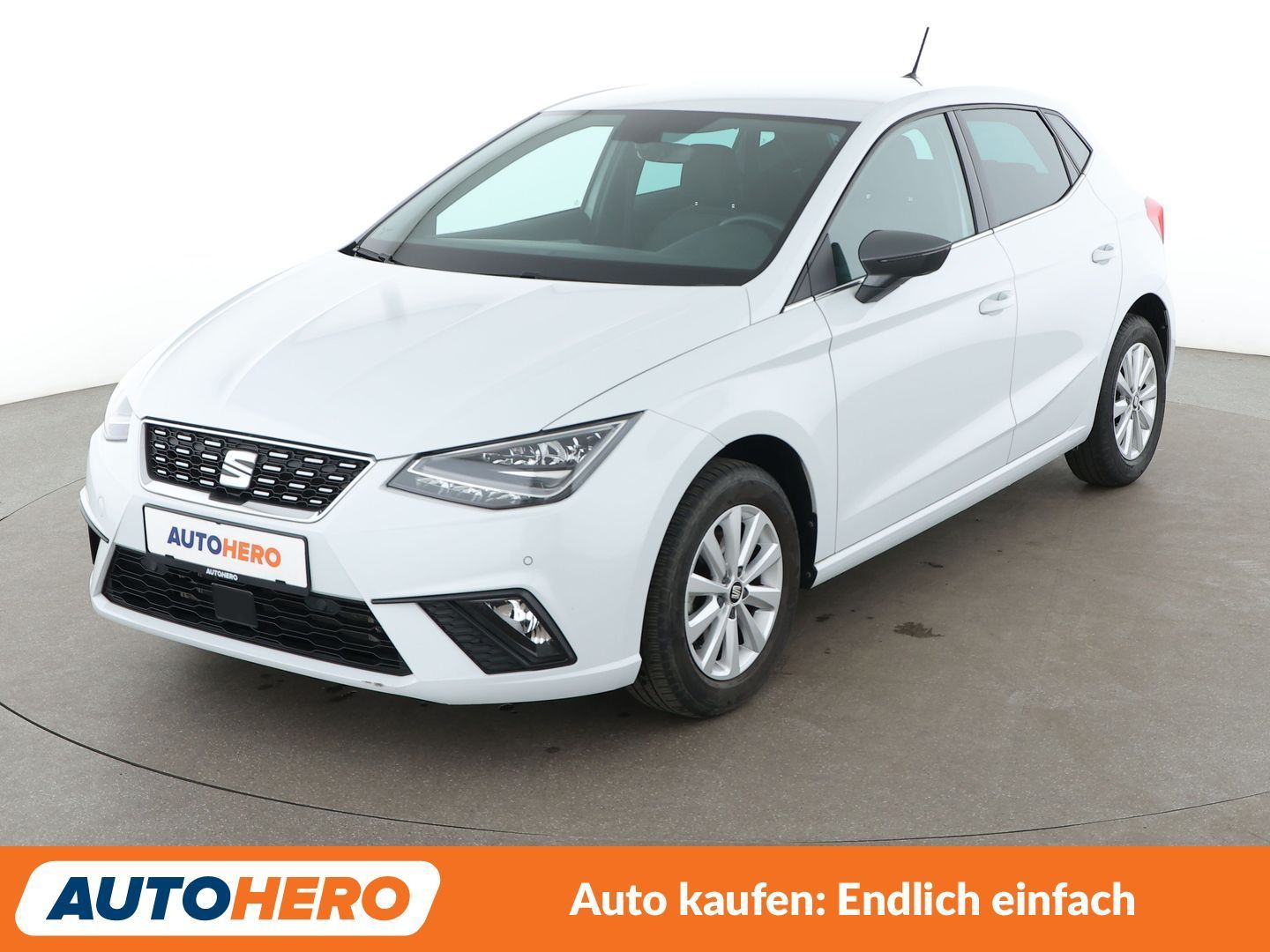 SEAT Ibiza 2021 г. Белый, пробег 29408 км