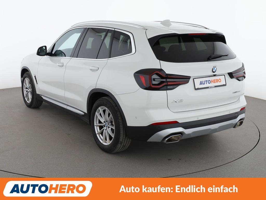 BMW X3 2023 г. Белый, пробег 47077 км