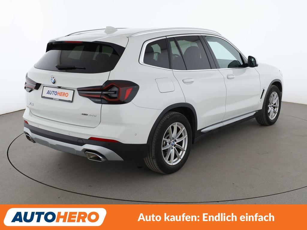 BMW X3 2023 г. Белый, пробег 47077 км