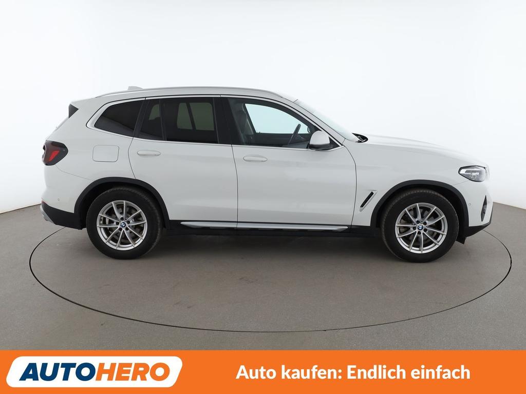 BMW X3 2023 г. Белый, пробег 47077 км