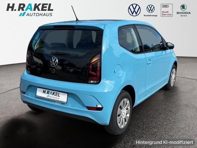 Volkswagen up! 2022 г. Синий, пробег 30312 км