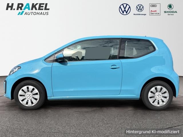 Volkswagen up! 2022 г. Синий, пробег 30312 км