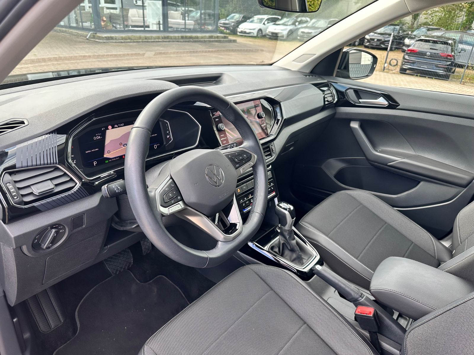Volkswagen T-Cross 2023 г. Чёрный, пробег 43565 км