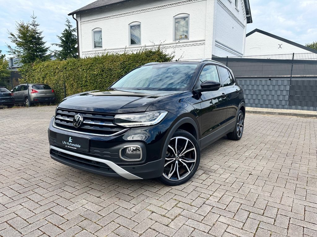 Volkswagen T-Cross 2023 г. Чёрный, пробег 43565 км