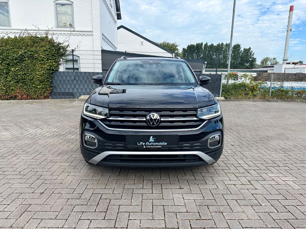 Volkswagen T-Cross 2023 г. Чёрный, пробег 43565 км