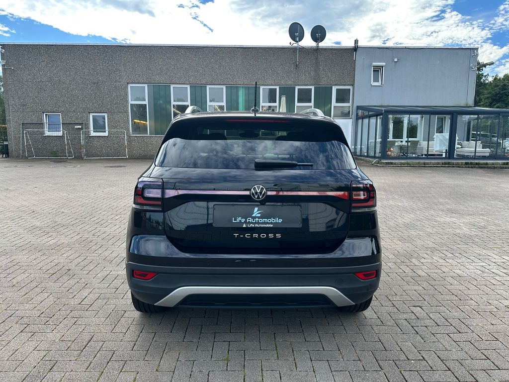 Volkswagen T-Cross 2023 г. Чёрный, пробег 43565 км
