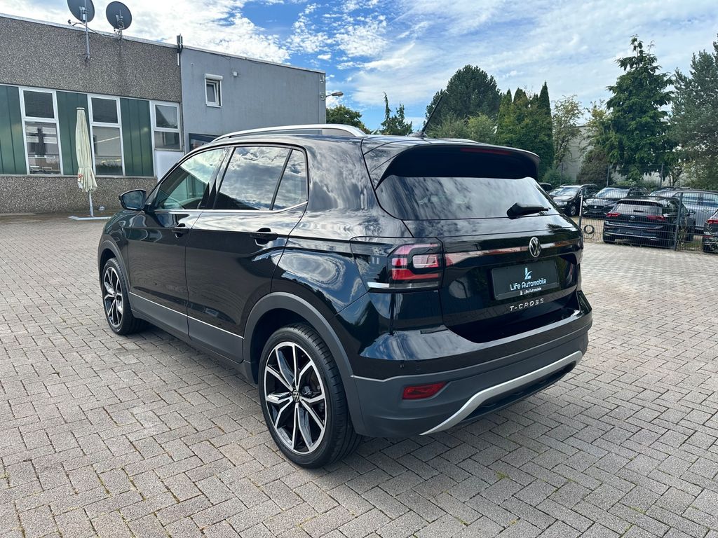 Volkswagen T-Cross 2023 г. Чёрный, пробег 43565 км