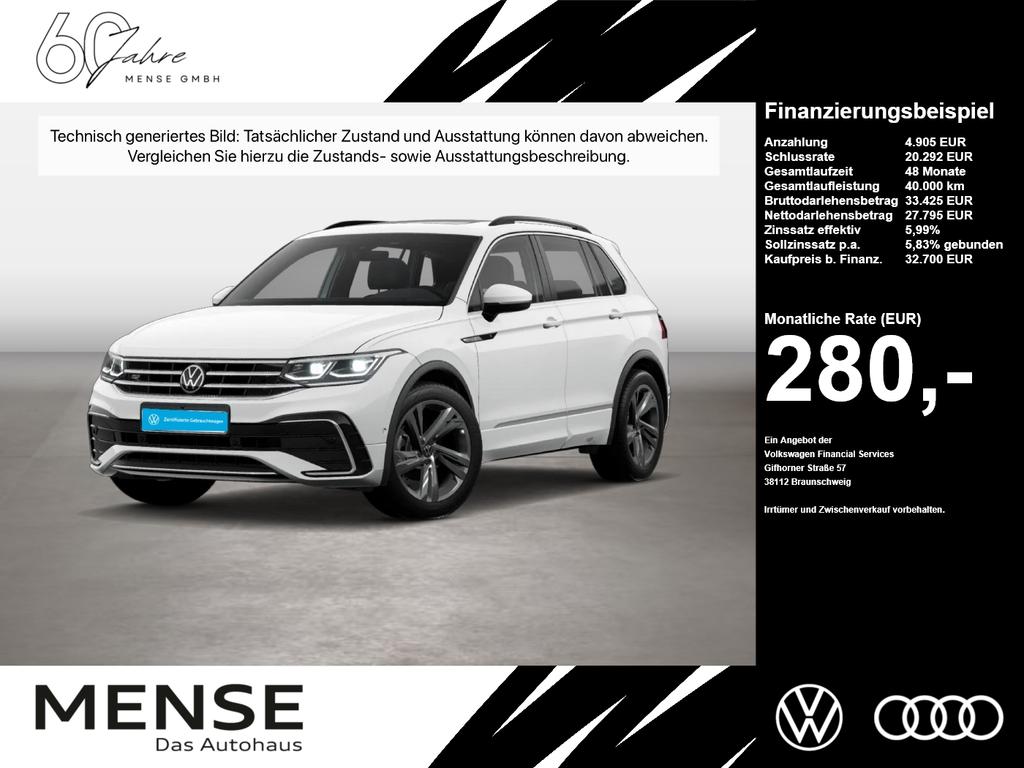 Volkswagen Tiguan 2024 г. Белый, пробег 53282 км
