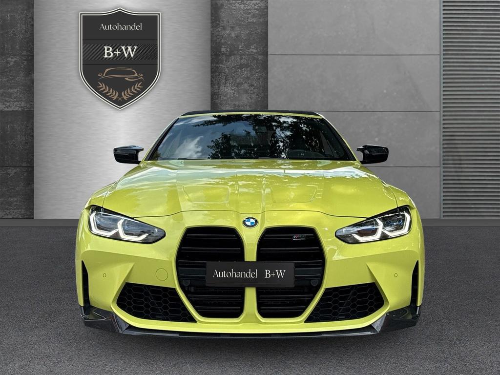 BMW M4 2022 г. Жёлтый, пробег 37400 км