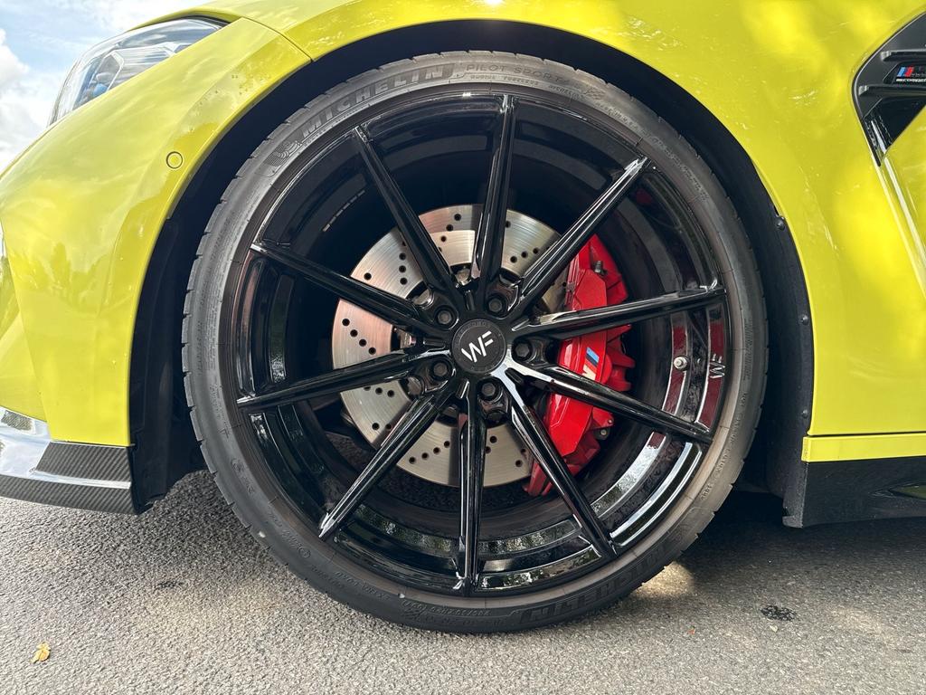 BMW M4 2022 г. Жёлтый, пробег 37400 км