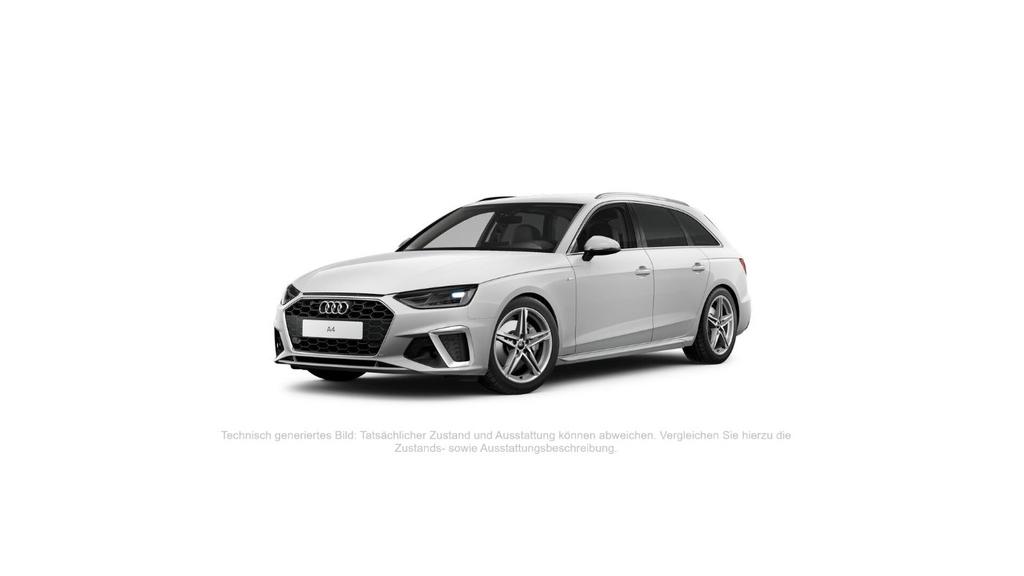 Audi A4 2023 г. Белый, пробег 39400 км