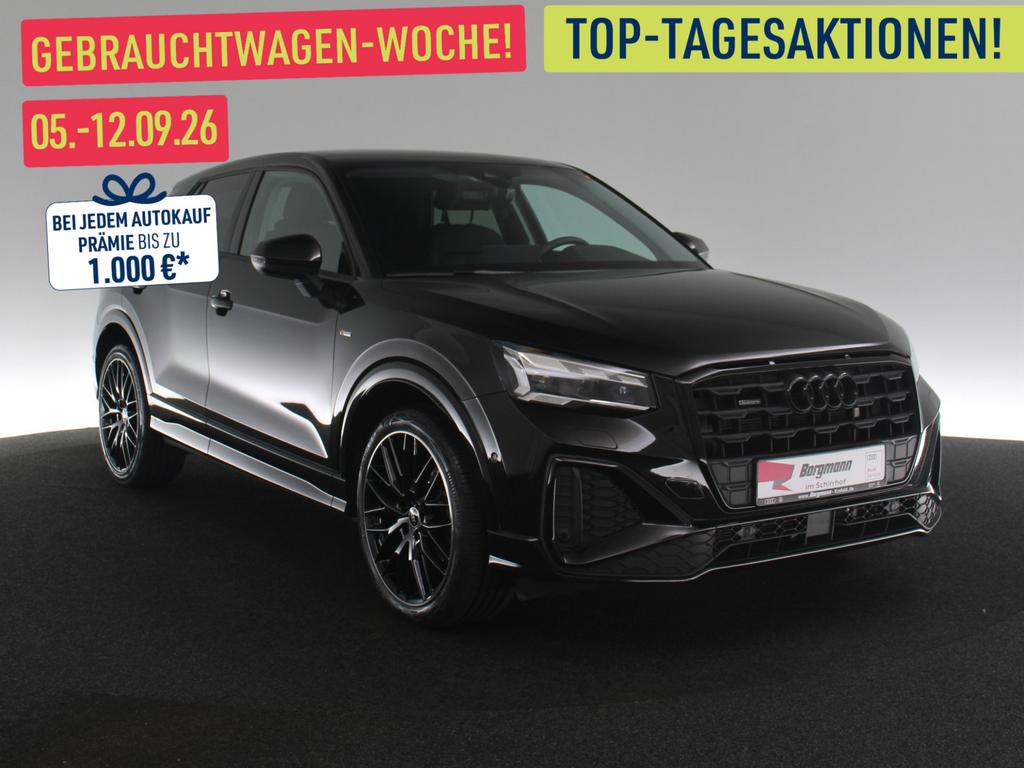 Audi Q2 2023 г. Чёрный, пробег 48292 км