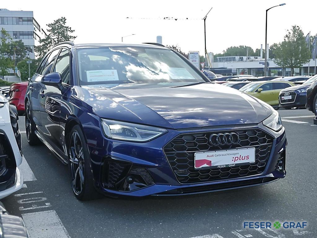 Audi A4 2024 г. Синий, пробег 50650 км