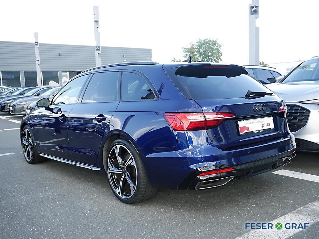 Audi A4 2024 г. Синий, пробег 50650 км