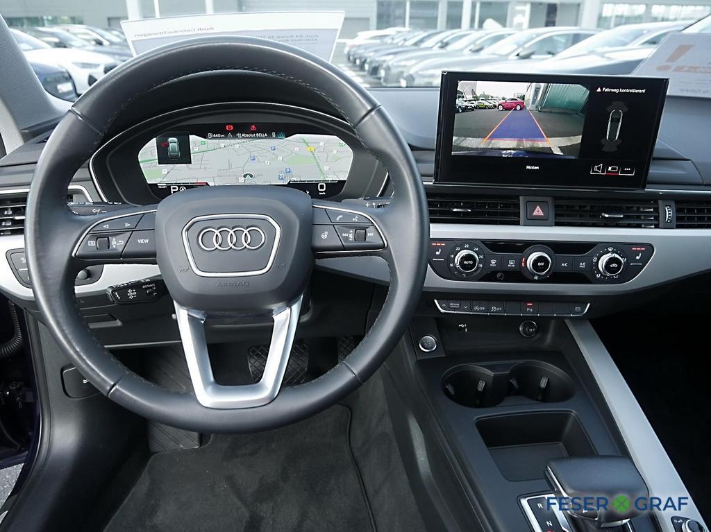 Audi A4 2024 г. Синий, пробег 50650 км