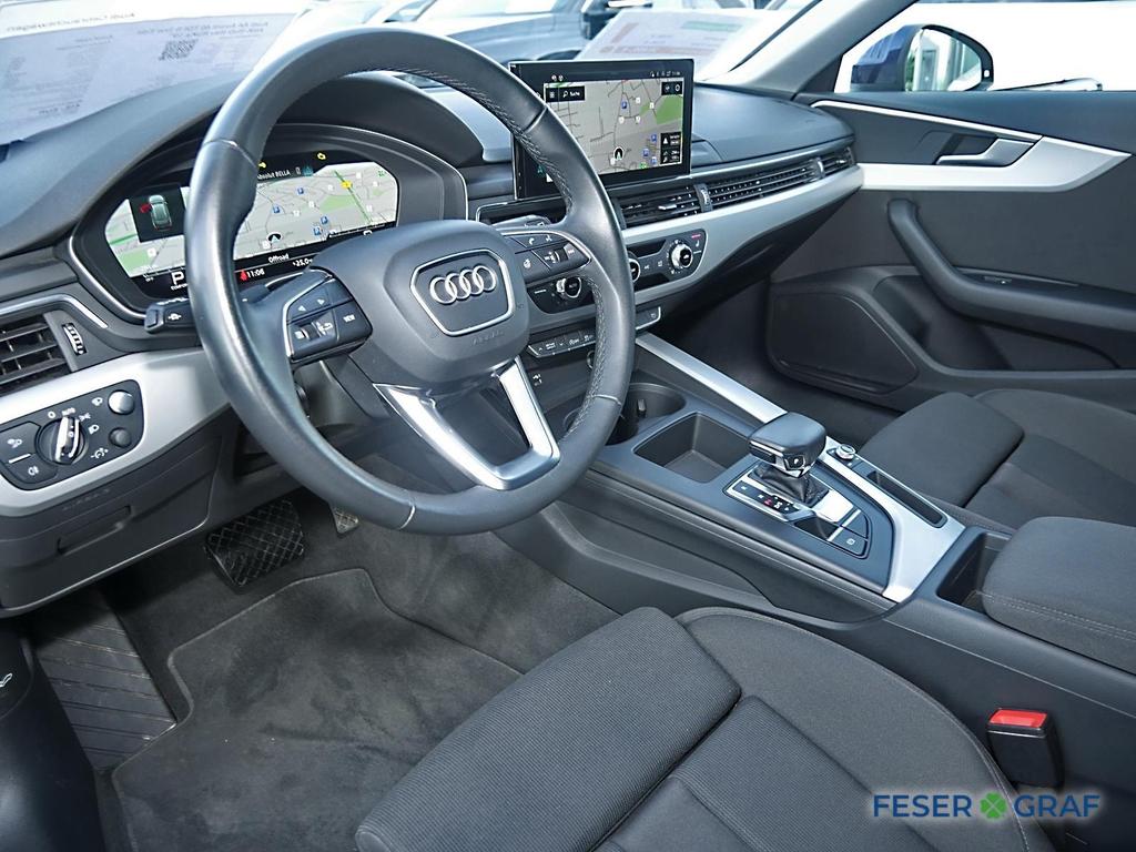 Audi A4 2024 г. Синий, пробег 50650 км