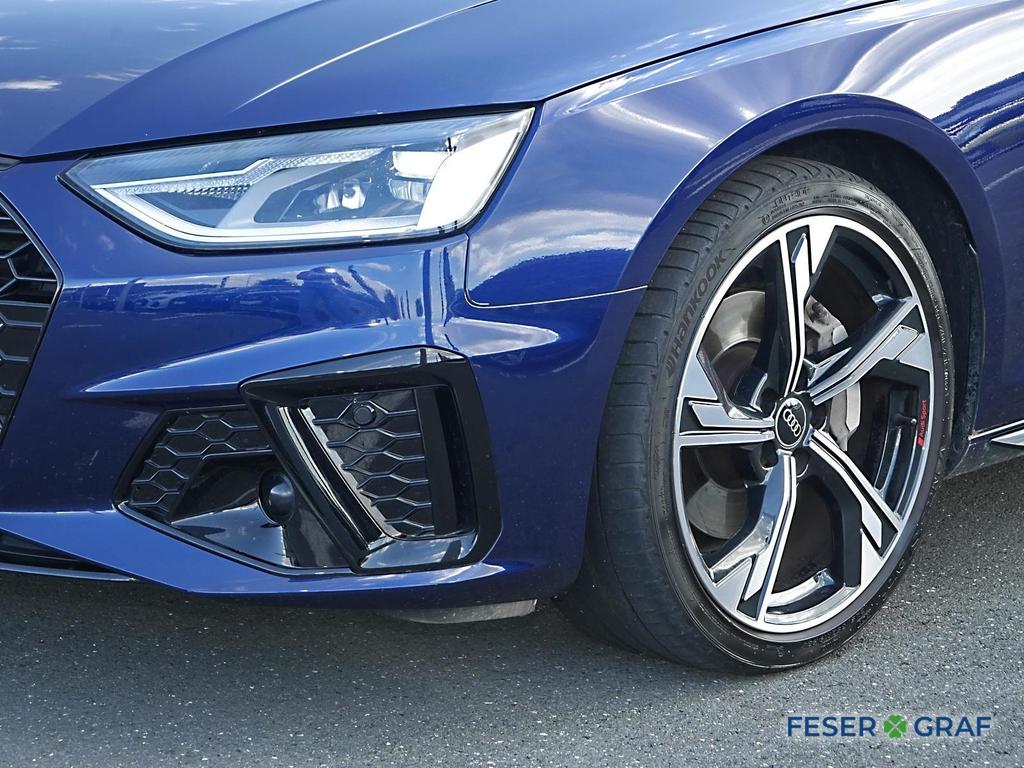 Audi A4 2024 г. Синий, пробег 50650 км