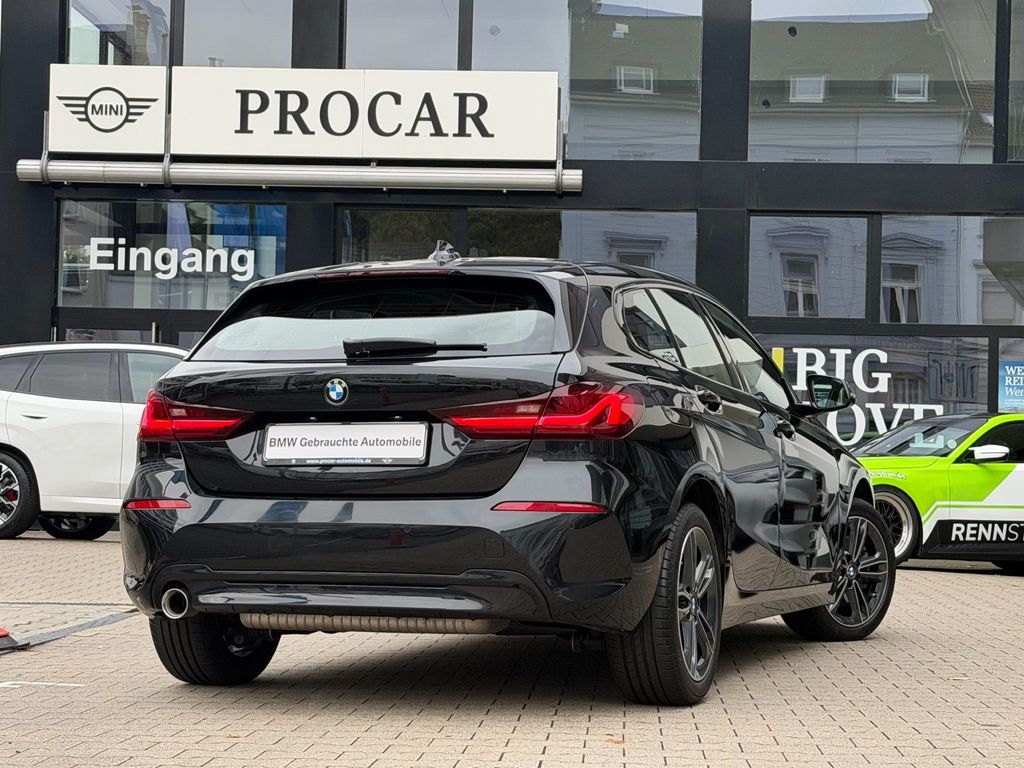 BMW 118 2023 г. Чёрный, пробег 57132 км