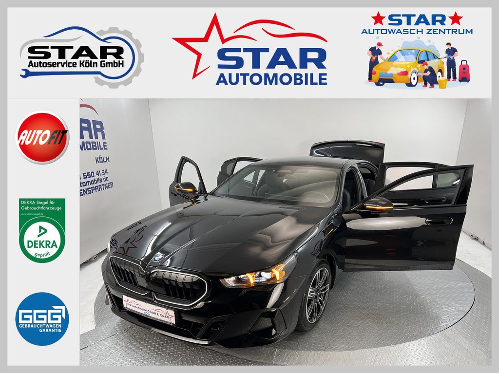 BMW 520 2026 г. Чёрный, пробег 27800 км
