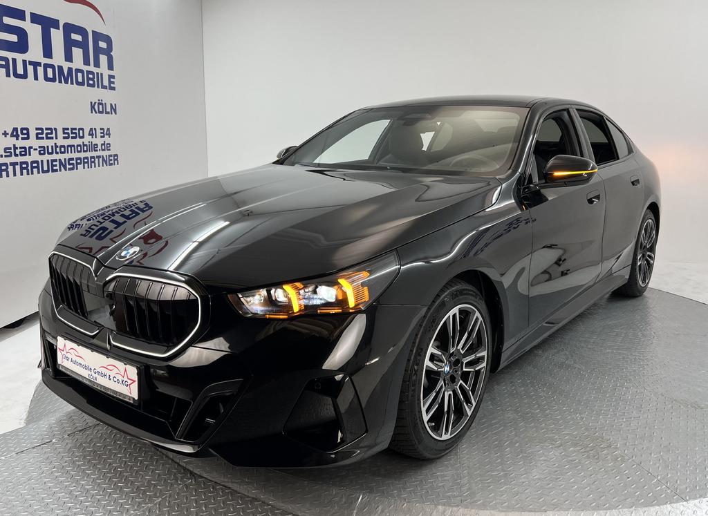 BMW 520 2026 г. Чёрный, пробег 27800 км