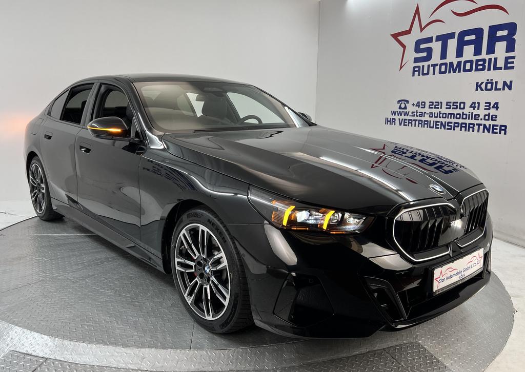BMW 520 2026 г. Чёрный, пробег 27800 км