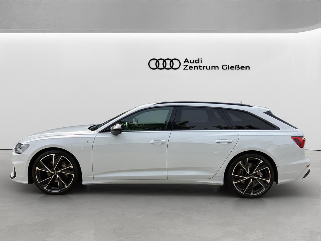 Audi A6 2022 г. Белый, пробег 49400 км