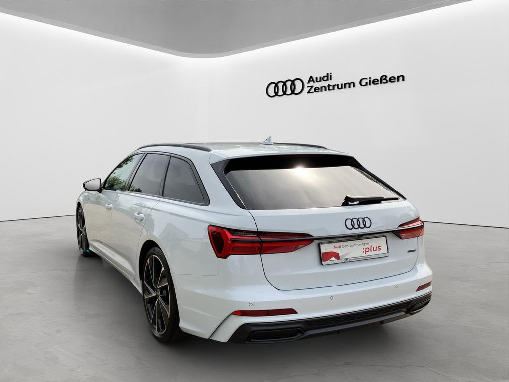 Audi A6 2022 г. Белый, пробег 49400 км