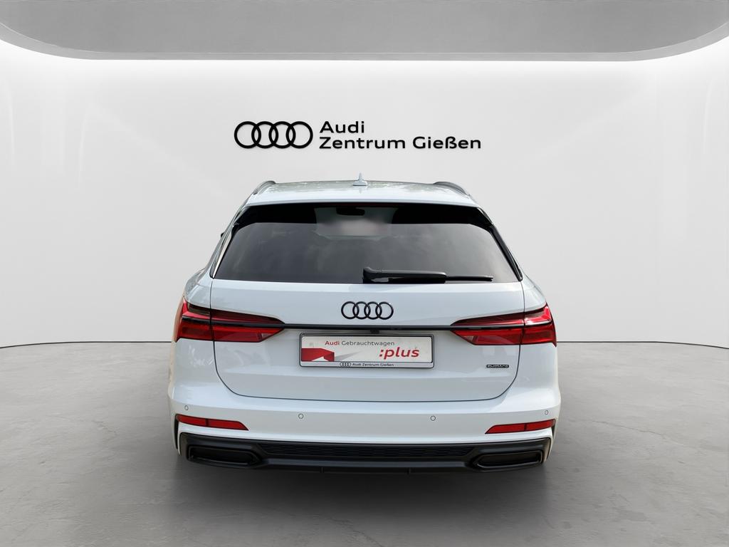 Audi A6 2022 г. Белый, пробег 49400 км